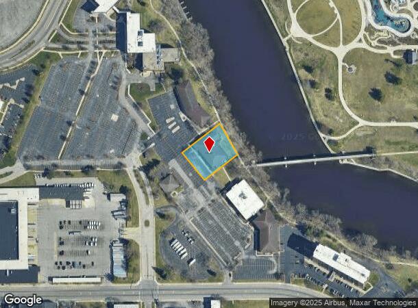  348 Columbia St, South Bend, IN Parcel Map