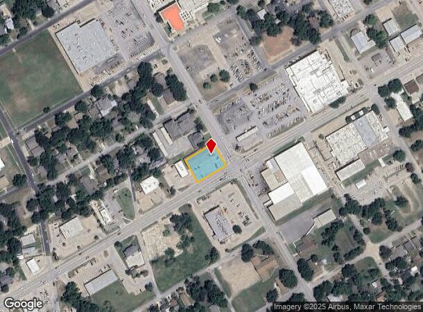  600 W 7Th Ave, Corsicana, TX Parcel Map