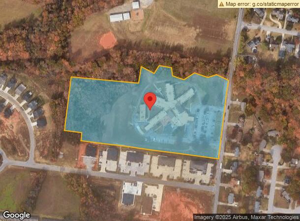  198 Old Farmers Rd, Clarksville, TN Parcel Map