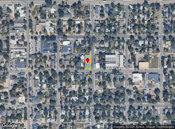 211 E Simpson St, Lafayette, CO Parcel Map
