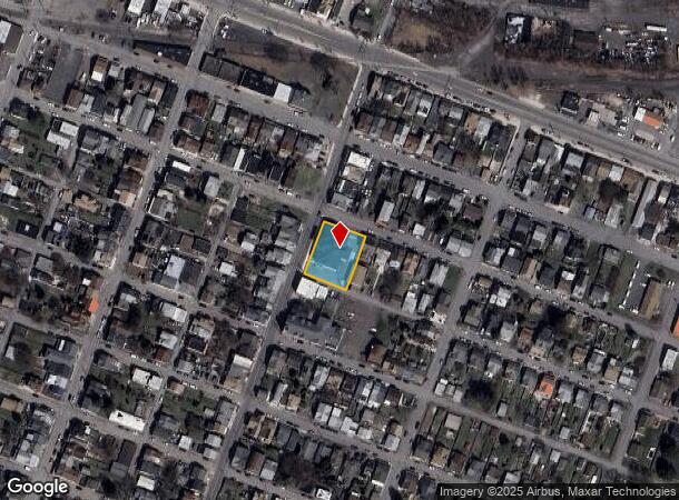  51 S Poplar St, Hazleton, PA Parcel Map