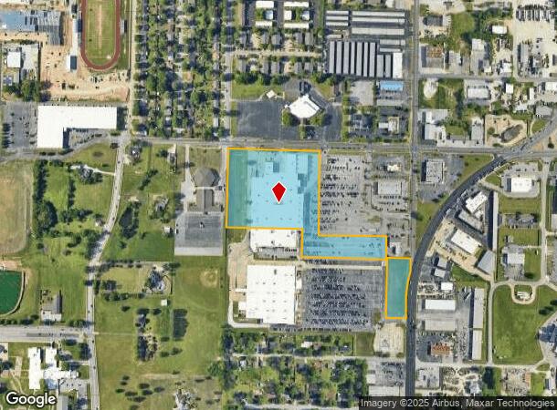 2004 S Pleasant St, Springdale, AR Parcel Map
