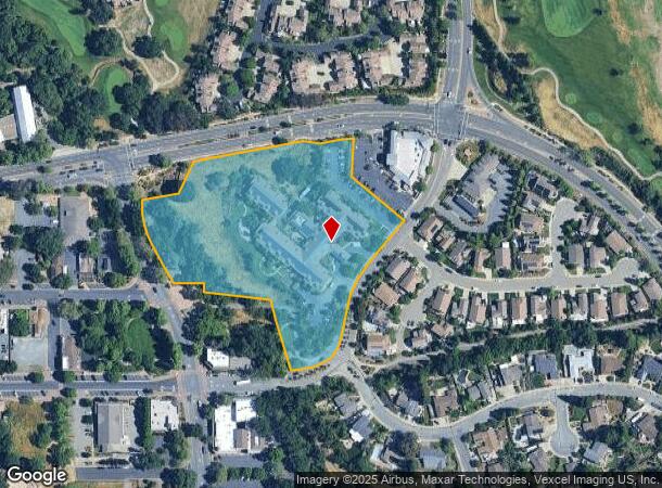 6401 Center St, Clayton, CA Parcel Map