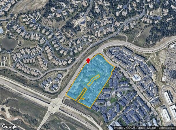 2246 Castlegate Dr N, Castle Rock, CO Parcel Map