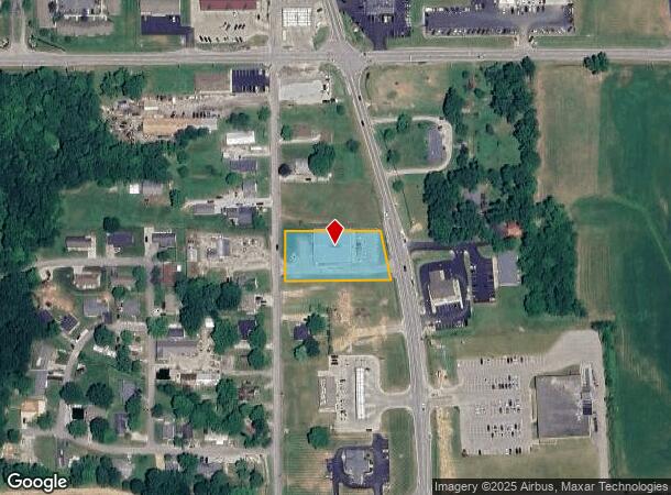  831 N Warpath Dr, Milan, IN Parcel Map