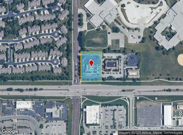  6280 W 135Th St, Overland Park, KS Parcel Map