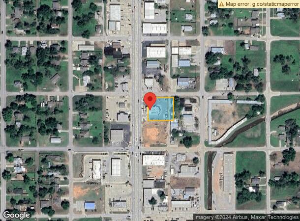  1101 S 4Th St, Chickasha, OK Parcel Map