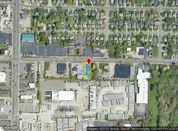  1062 Triplett Blvd, Akron, OH Parcel Map
