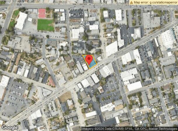  1129 Soquel Ave, Santa Cruz, CA Parcel Map