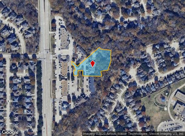  2620 Long Prairie Rd, Flower Mound, TX Parcel Map