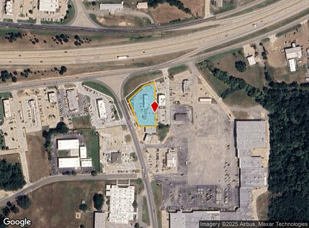 1300 Mockingbird Ln E, Sulphur Springs, TX Parcel Map