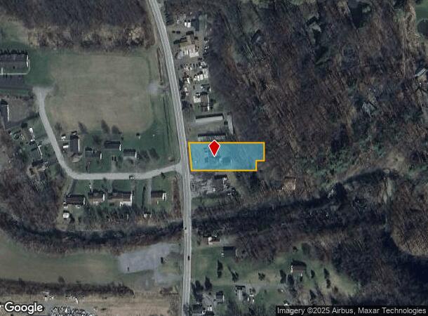 4893 E Lake Rd, Honeoye, NY Parcel Map