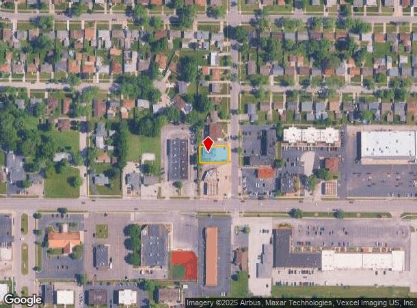 9636 Forrest Dr, Highland, IN Parcel Map