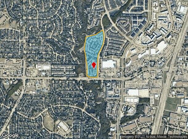 205 Benton Dr, Allen, TX Parcel Map