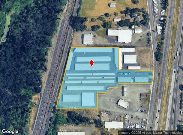 1172 Old Salem Rd Ne, Albany, OR Parcel Map