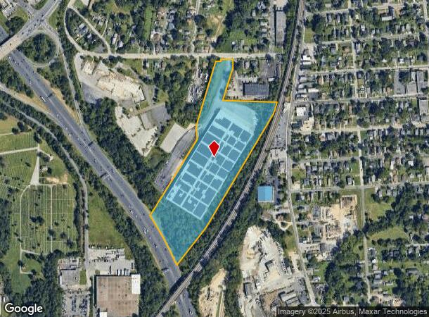  2209 Sulphur Spring Rd, Halethorpe, MD Parcel Map