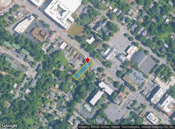 821 W Broad St, Falls Church, VA Parcel Map