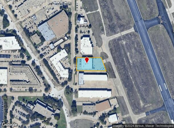  15800 Dooley Rd, Addison, TX Parcel Map