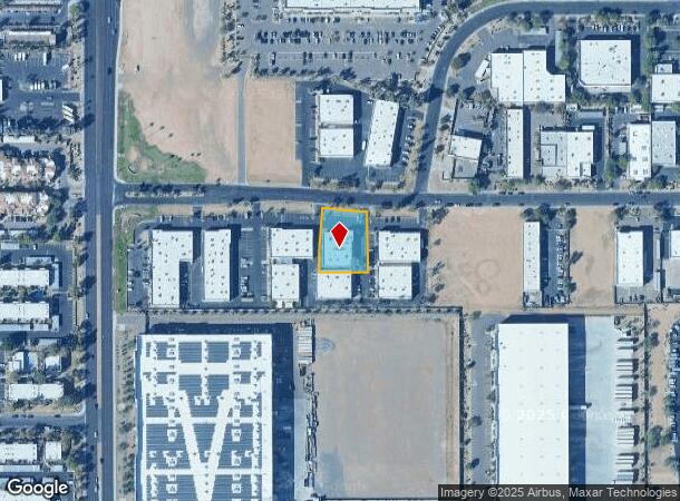 133 E Comstock Dr, Chandler, AZ Parcel Map