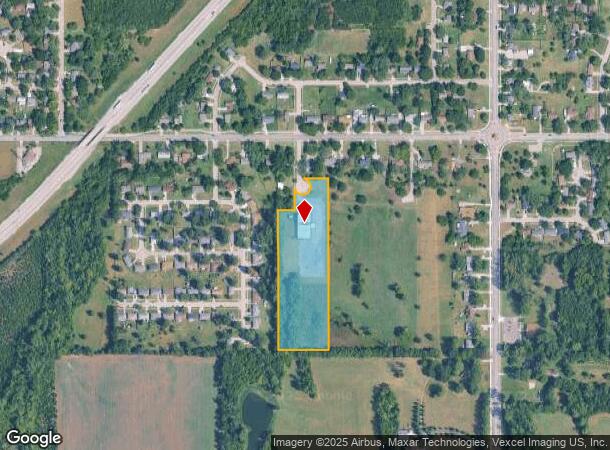  3800 Se Michigan Ave, Topeka, KS Parcel Map