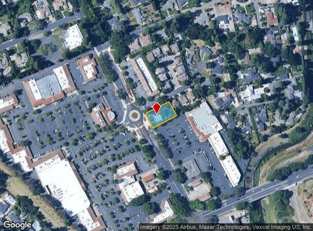 11 Orchard Ct, Alamo, CA Parcel Map