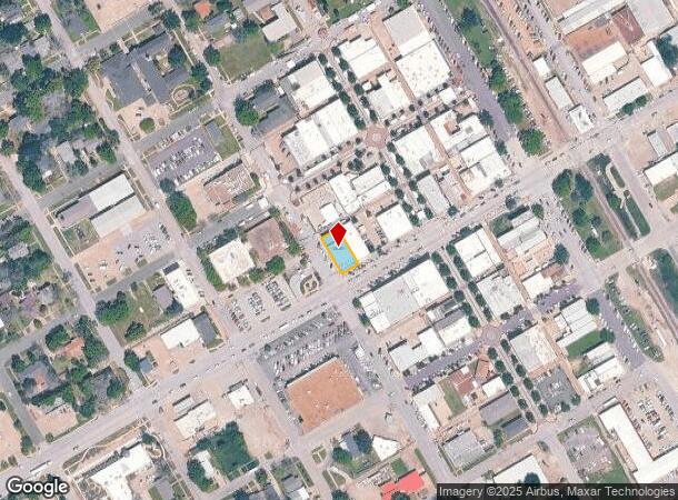 218 W Ennis Ave, Ennis, TX Parcel Map