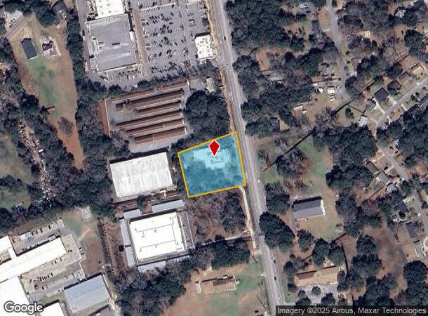  1447 Folly Rd, Charleston, SC Parcel Map