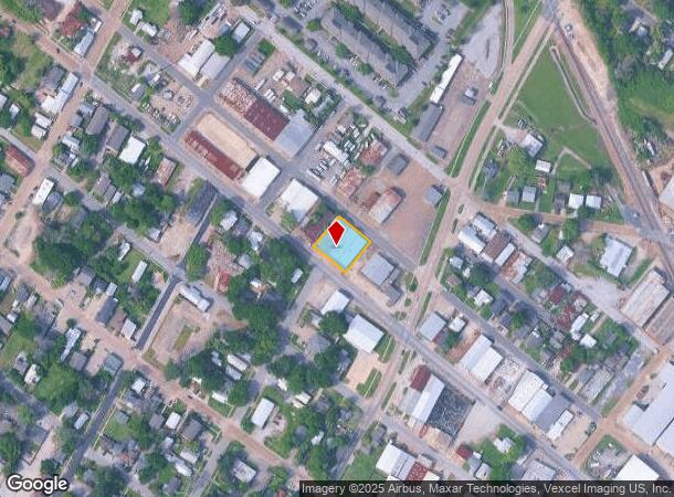 1627 Jefferson St, Lafayette, LA Parcel Map