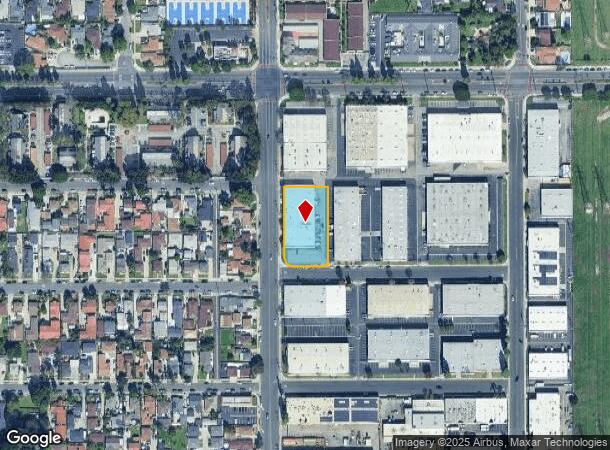  16100 Orange Ave, Paramount, CA Parcel Map