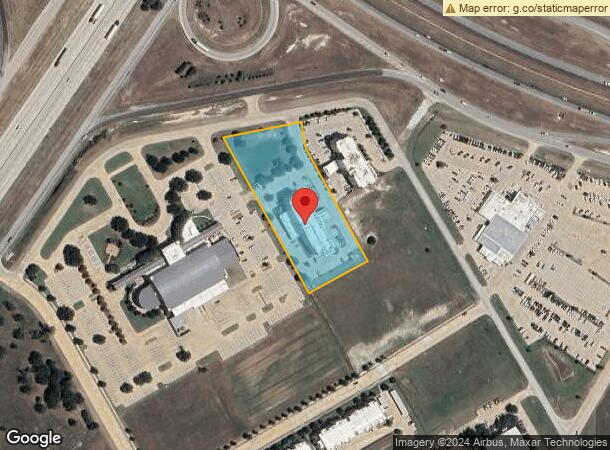  2010 Civic Center Ln, Waxahachie, TX Parcel Map