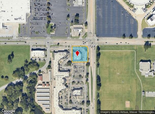  8102 S Lewis Ave, Tulsa, OK Parcel Map