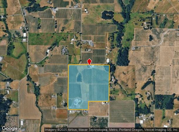 17440 Ne Calkins Ln, Newberg, OR Parcel Map