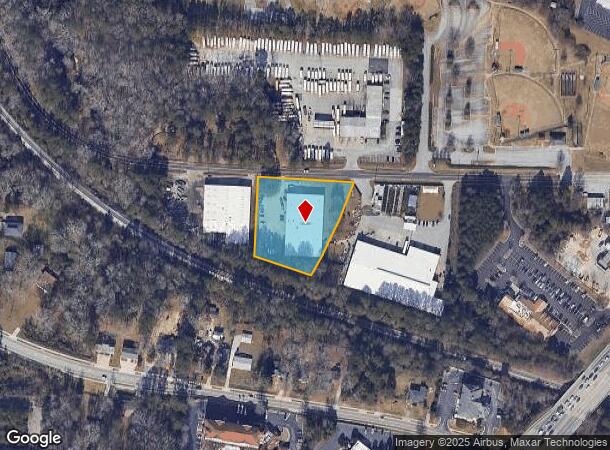  1225 S Main St Ne, Conyers, GA Parcel Map