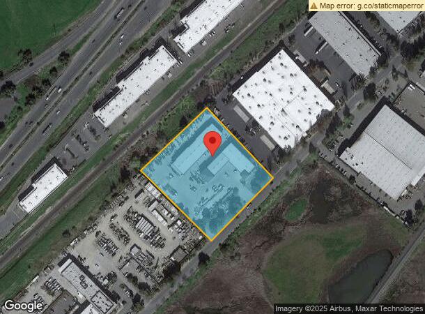  5251 Industrial Way, Benicia, CA Parcel Map