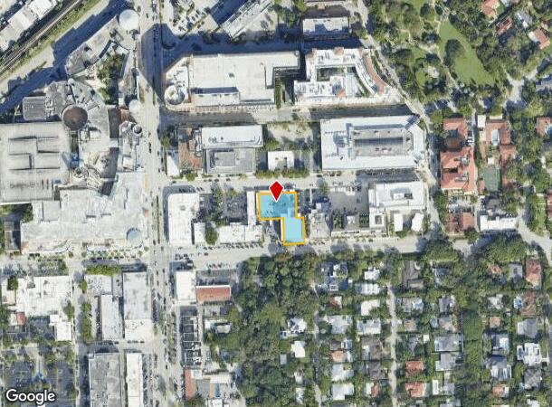  1541 Sunset Dr, Miami, FL Parcel Map