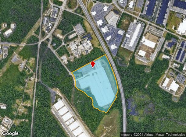  16201 Walthall Industrial Pkwy, South Chesterfield, VA Parcel Map