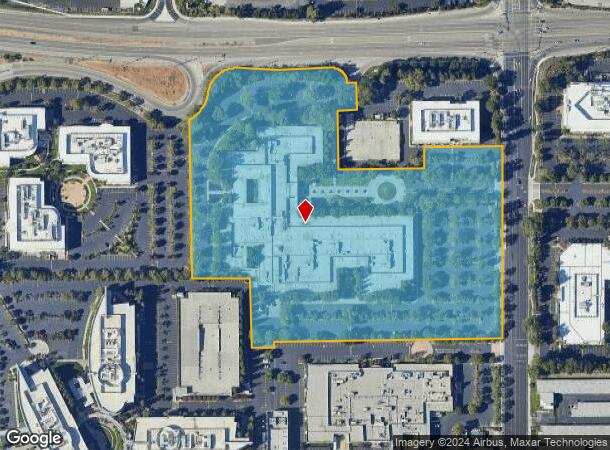  2880 Scott Blvd, Santa Clara, CA Parcel Map