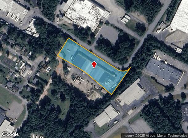 Bert Collins Dr, Throop, PA Parcel Map