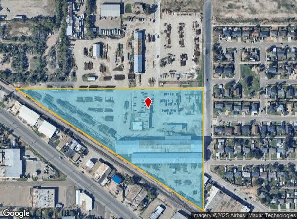  2221 Erskine St, Lubbock, TX Parcel Map