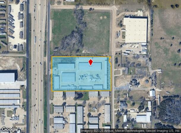 1460 S I-35E E, Lancaster, TX Parcel Map