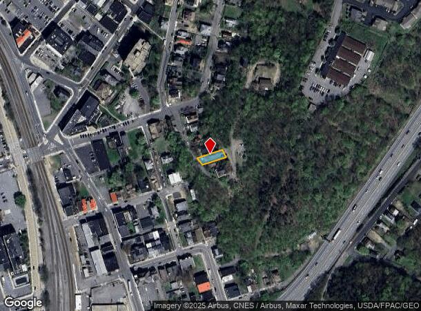  12 S Waverly Ter, Cumberland, MD Parcel Map