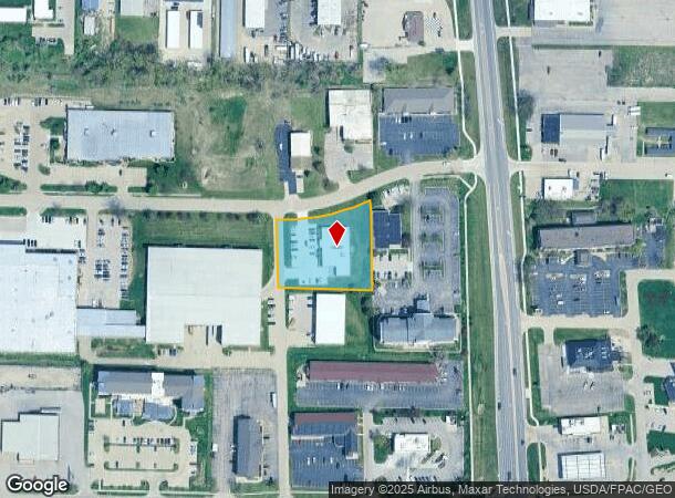  645 32Nd Ave Sw, Cedar Rapids, IA Parcel Map