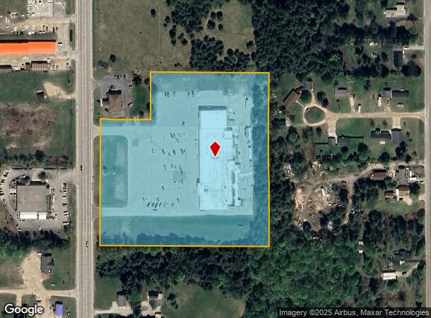  7332 Plaza Ln, Newberry, MI Parcel Map