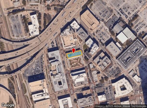  1815 N Market St, Dallas, TX Parcel Map