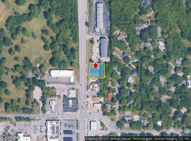 804 Iowa St, Lawrence, KS Parcel Map