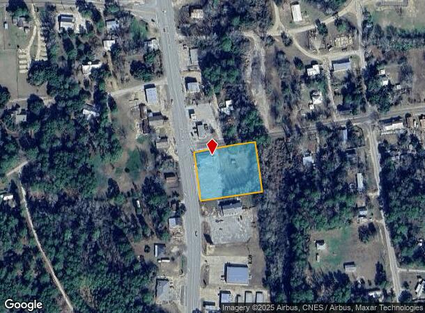  101 S Wheeler, Colmesneil, TX Parcel Map