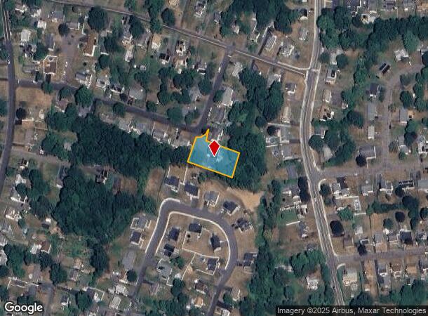  216 E Main St, Meriden, CT Parcel Map