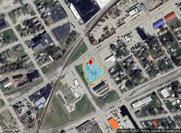  1527 N 6Th St, Vincennes, IN Parcel Map