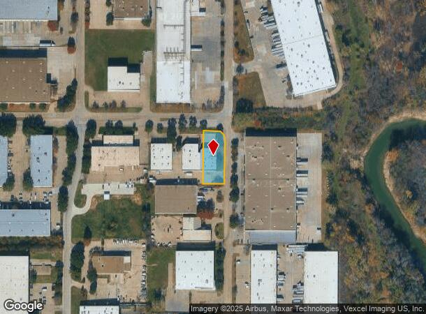  1470 114Th St, Grand Prairie, TX Parcel Map