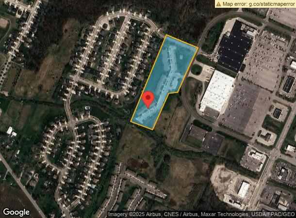  1743 Mall Rd, Monroe, MI Parcel Map